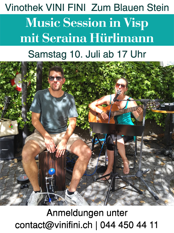 Music Session bei Vini Fini in Visp