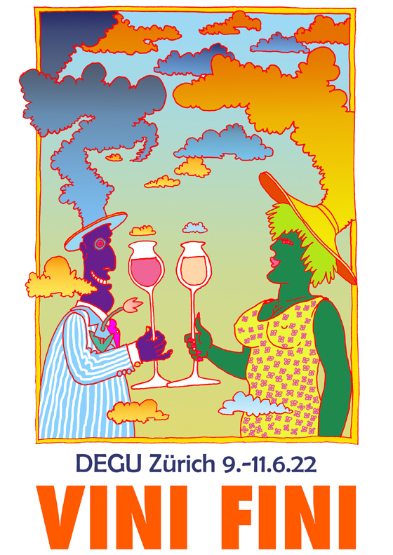 Weindegustatoion in Zürich Juni 2022