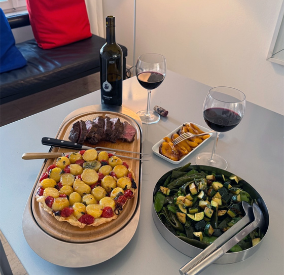 Wein & Essen mit Cornalin von Mathilde Roux