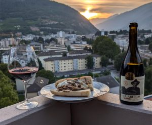 Abuelo Wein mit Essen