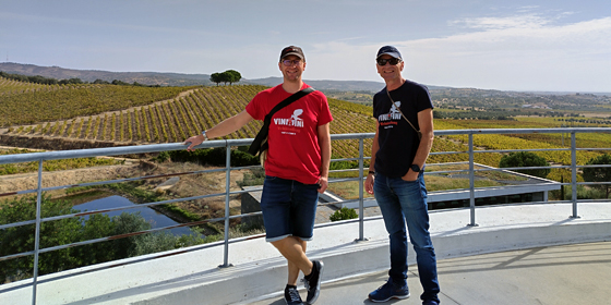 Quetzal Weingut mit Joshu und Philipp im Alentajo